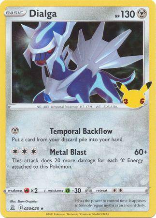 Dialga : CELEBRATIONS (Holo) - 020/025 - Lockett Labs UK