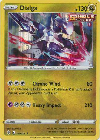 Dialga : EVOLVING SKIES (Holo) - 112/203 - Lockett Labs UK