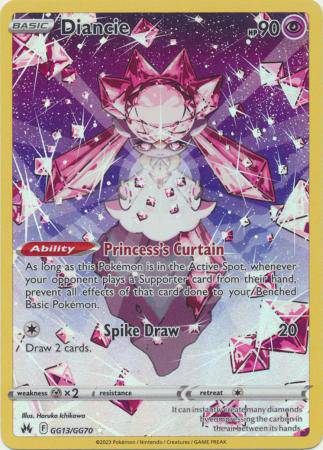 Diancie : CROWN ZENITH - GG13/GG70