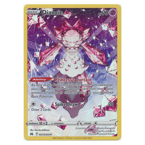 Diancie : CROWN ZENITH - GG13/GG70