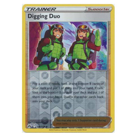 Digging Duo : CROWN ZENITH (Reverse holo) - 126/159