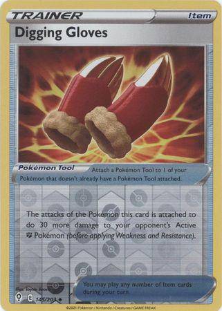 Digging Gloves : EVOLVING SKIES (Reverse holo) - 145/203 - Lockett Labs UK