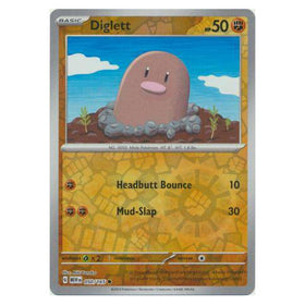 Diglett : 151 (Reverse holo) - 050/165