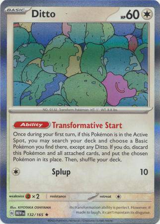 Ditto : 151 (Holo) - 132/165 - Lockett Labs UK
