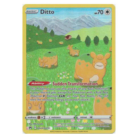 Ditto : CROWN ZENITH - GG22/GG70