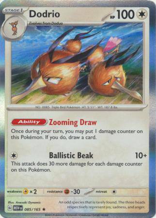 Dodrio : 151 (Holo) - 085/165 - Lockett Labs UK