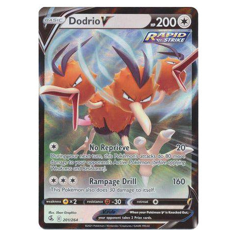 Dodrio V : FUSION STRIKE - 201/264