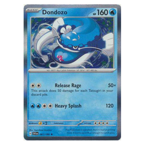 Dondozo : SCARLET & VIOLET BASE (Holo) - 061/198