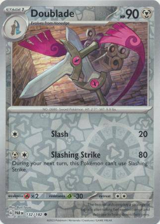 Doublade : PARADOX RIFT (Reverse holo) - 132/182 - Lockett Labs UK