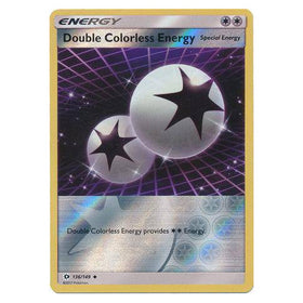 Double Colorless Energy : SUN & MOON BASE (Reverse holo) - 136/149