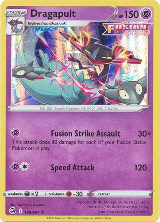 Dragapult : FUSION STRIKE (Holo) - 130/264 - Lockett Labs UK