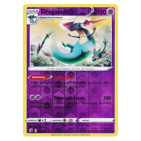 Dragapult : REBEL CLASH (Reverse holo) - 091/192