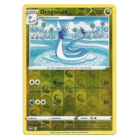 Dragonair : SILVER TEMPEST (Reverse holo) - 130/195