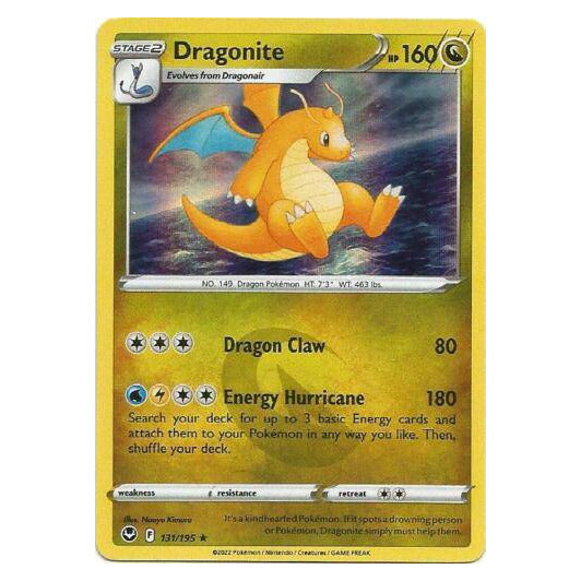 Dragonite : SILVER TEMPEST (Holo) - 131/195
