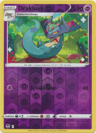 Drakloak : SILVER TEMPEST (Reverse holo) - 088/195