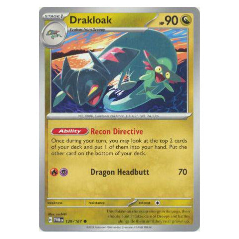 Drakloak : TWILIGHT MASQUERADE - 129/167