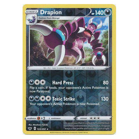 Drapion : SWORD & SHIELD BASE (Reverse holo) - 122/202
