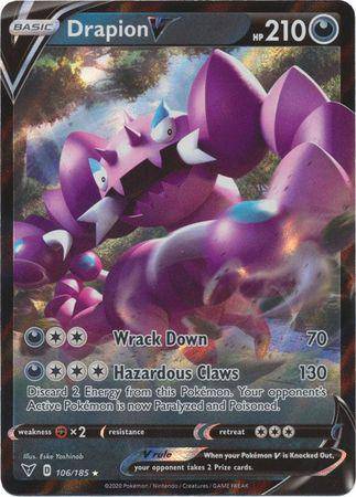 Drapion V : VIVID VOLTAGE - 106/185 - Lockett Labs UK