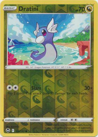 Dratini : SILVER TEMPEST (Reverse holo) - 129/195