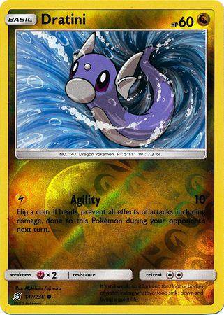 Dratini : UNIFIED MINDS (Reverse holo) - 147/236