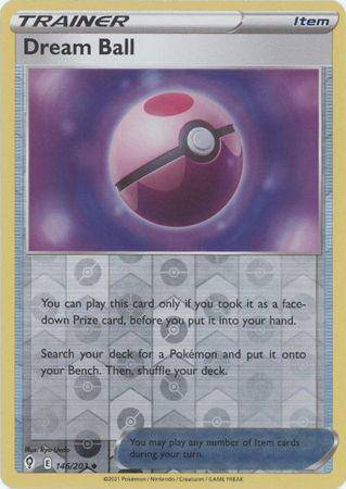 Dream Ball : EVOLVING SKIES (Reverse holo) - 146/203 - Lockett Labs UK