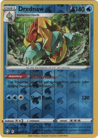 Drednaw : SHINING FATES (Reverse holo) - 027/072 - Lockett Labs UK