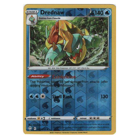 Drednaw : SHINING FATES (Reverse holo) - 027/072