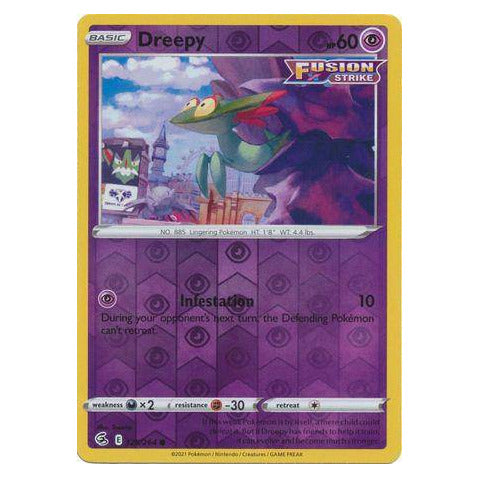 Dreepy : FUSION STRIKE (Reverse holo) - 128/264