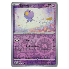 Drifloon : SCARLET & VIOLET BASE (Reverse holo) - 089/198