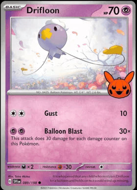 Drifloon : TRICK OR TRADE 2023 - 089/198