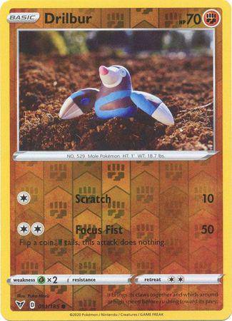Drilbur : VIVID VOLTAGE (Reverse holo) - 091/185 - Lockett Labs UK