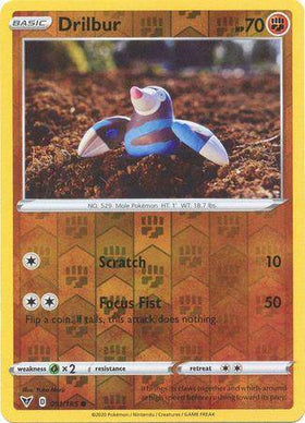 Drilbur : VIVID VOLTAGE (Reverse holo) - 091/185 - Lockett Labs UK