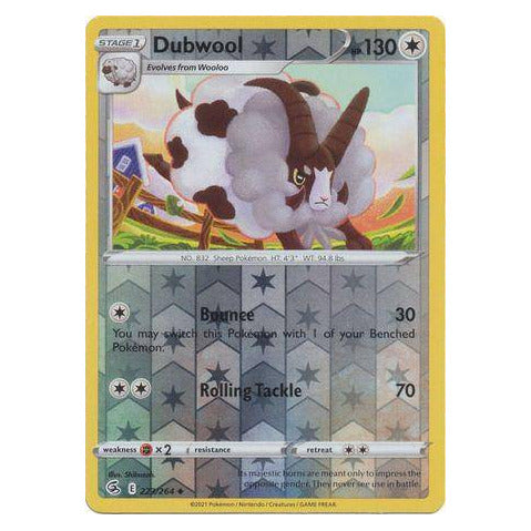 Dubwool : FUSION STRIKE (Reverse holo) - 223/264