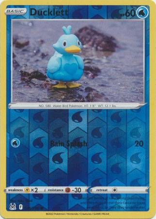 Ducklett : LOST ORIGIN (Reverse holo) - 046/196 - Lockett Labs UK