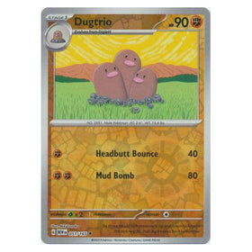 Dugtrio : 151 (Reverse holo) - 051/165