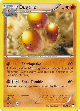 Dugtrio : GENERATIONS - 39/83 - Lockett Labs UK