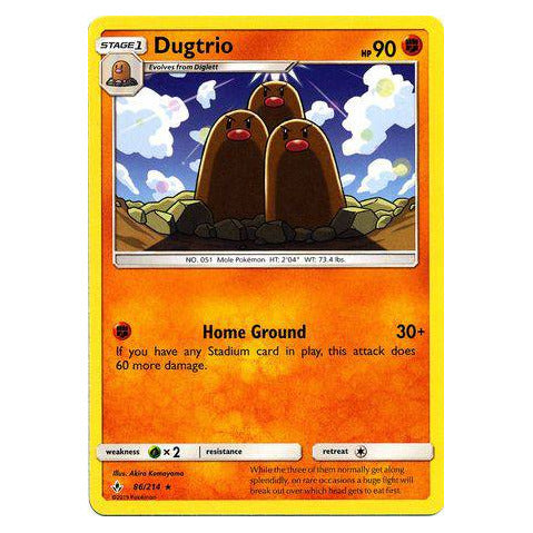 Dugtrio : UNBROKEN BONDS - 86/214