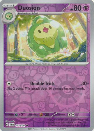 Duosion : TEMPORAL FORCES (Reverse holo) - 071/162