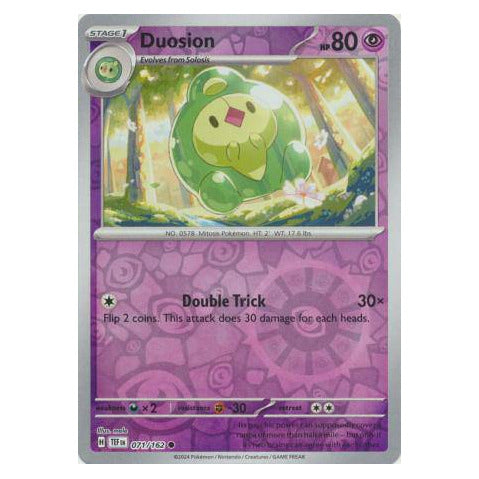 Duosion : TEMPORAL FORCES (Reverse holo) - 071/162