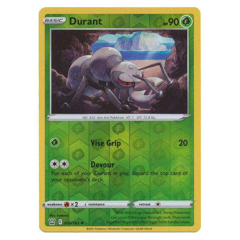 Durant : BATTLE STYLES (Reverse holo) - 010/163
