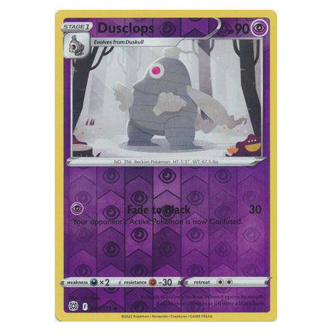 Dusclops : BRILLIANT STARS (Reverse holo) - 061/172