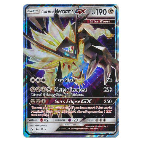 Dusk Mane Necrozma GX : ULTRA PRISM - 90/156