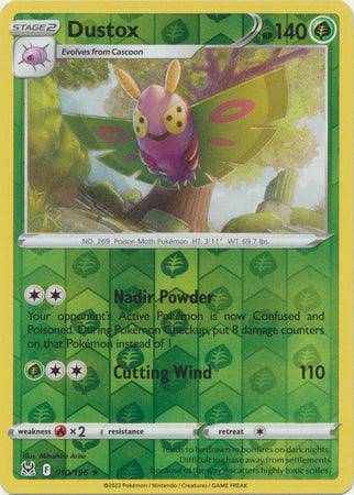 Dustox : LOST ORIGIN (Reverse holo) - 010/196