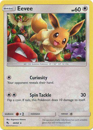 Eevee : HIDDEN FATES (Holo) - 48/68 - Lockett Labs UK