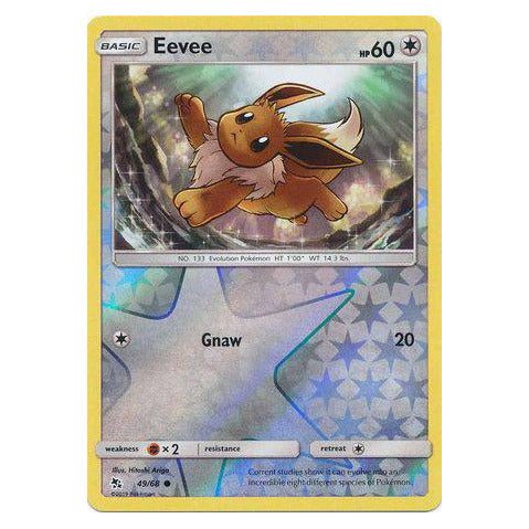 Eevee : HIDDEN FATES (Reverse holo) - 49/68