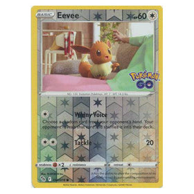 Eevee : POKEMON GO! (Reverse holo) - 054/078