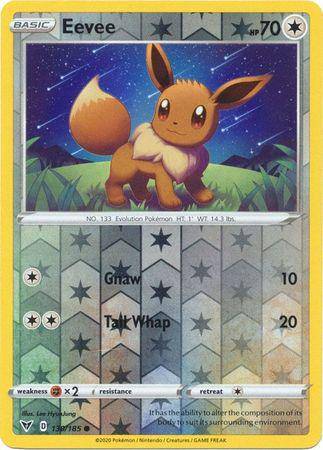 Eevee : VIVID VOLTAGE (Reverse holo) - 130/185 - Lockett Labs UK