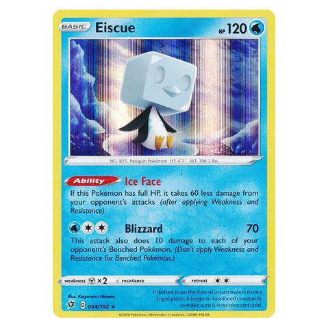 Eiscue : REBEL CLASH (Holo) - 054/192