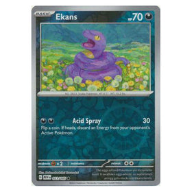 Ekans : 151 (Reverse holo) - 023/165