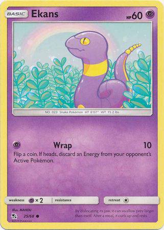 Ekans : HIDDEN FATES - 25/68 - Lockett Labs UK